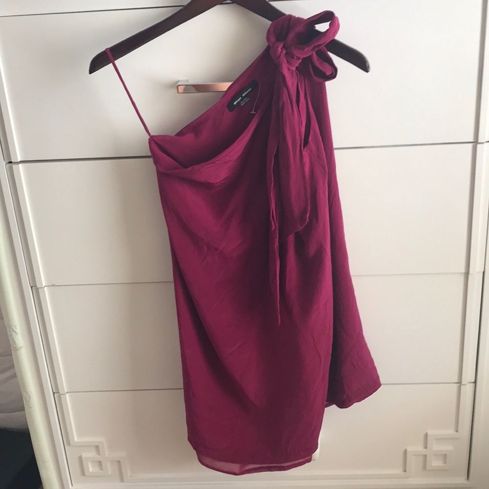 Olive Olivia Mini Silk Dress S